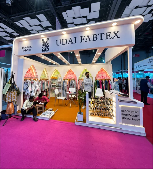 Custom exhibition stall designed and fabricated by Stall Designs in Delhi