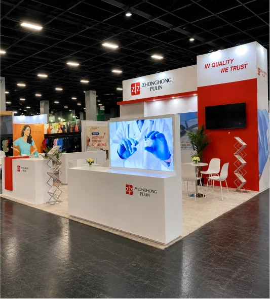 3D exhibition booth designed by Stall Designs