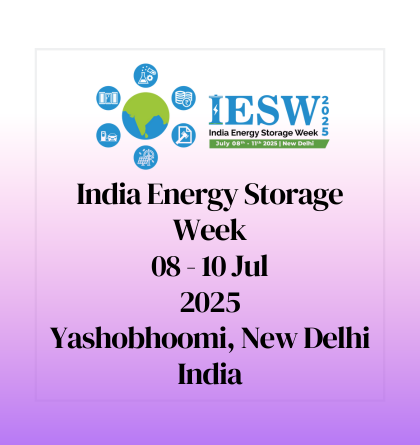 India Energy Storage Week 2025