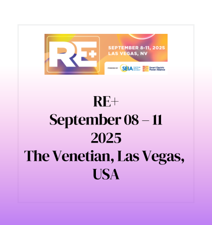 RE+ 2025 Booth Design
