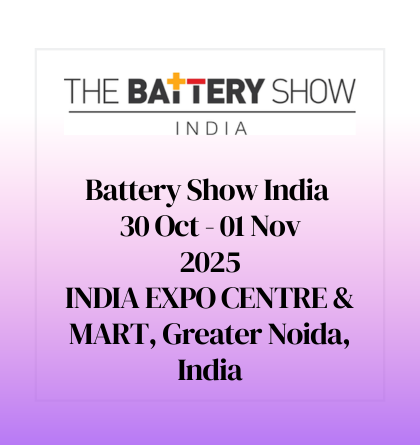 Battery Show India 2025 Stall Design