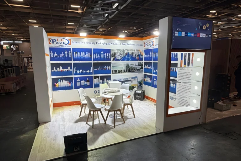 Custom booth design for FIRE INDIA 2026 at Yashobhoomi Delhi