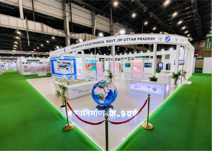 ELECRAMA exhibition stand design for electrical equipment exhibitor
