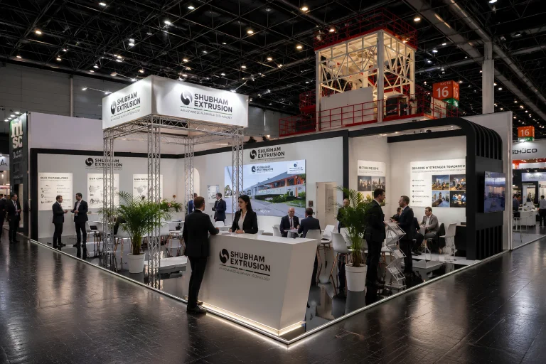 Custom Boiler India 2026 exhibition stall design in Navi Mumbai