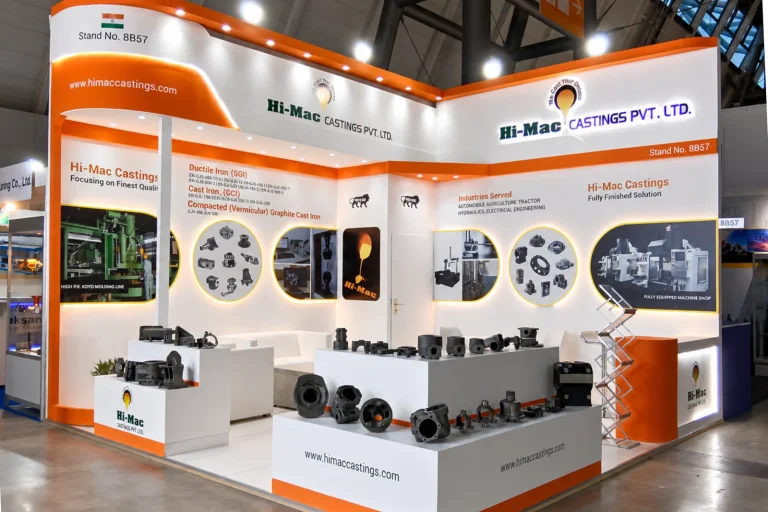 Agricultural machinery exhibition stand