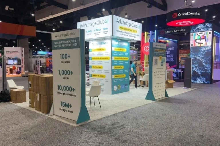 modular booth rental Long Beach California semiconductor exhibition