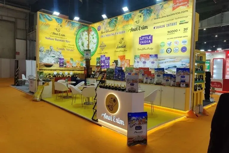 trade show booth builder West Africa food expo