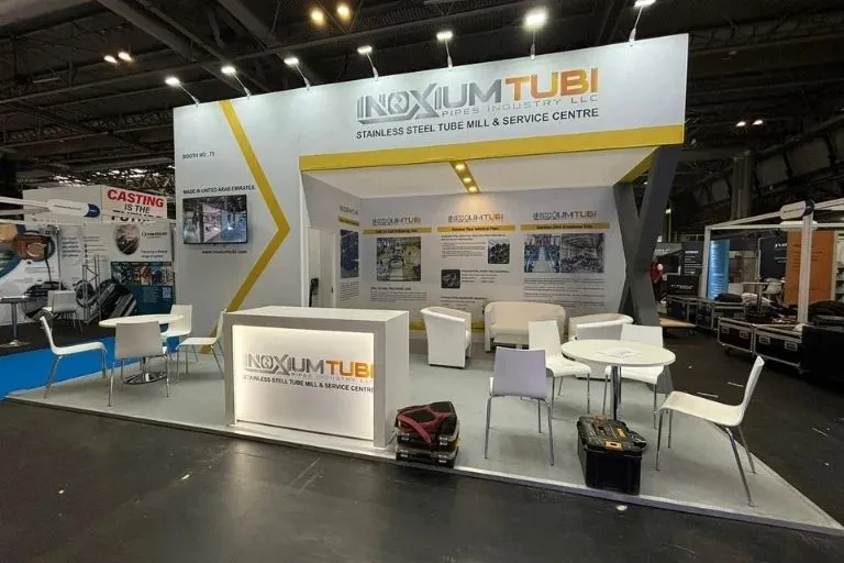 Custom exhibition booth setup for Media Expo Delhi 2026 in New Delhi