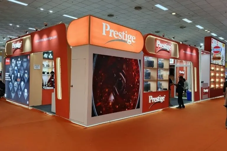 FIRE INDIA 2026 stall fabrication by Stall Designs in New Delhi