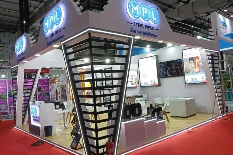 Trade show stand fabrication at Messe Düsseldorf 2026