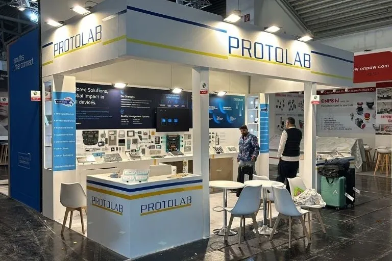 Custom booth design for ArabLab Live 2026