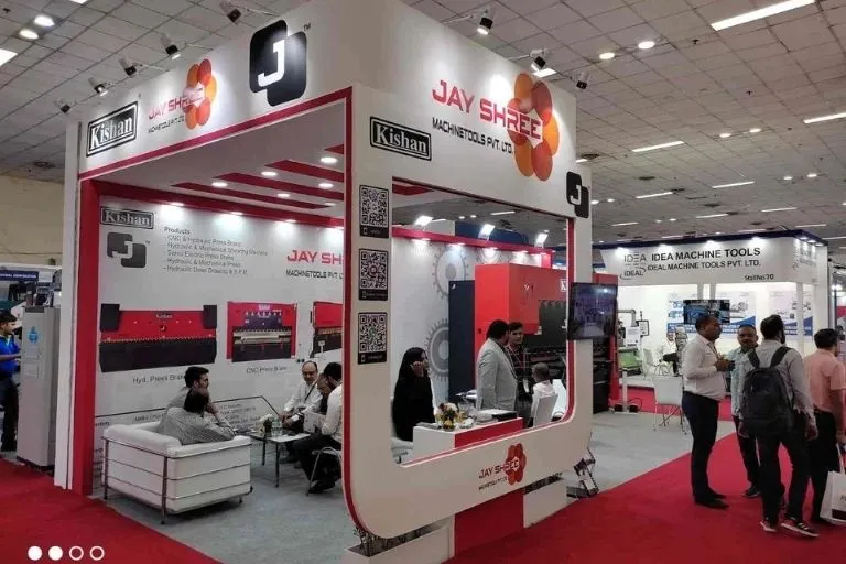 Stall Designs custom booth fabrication for Franchise India 2026 Mumbai