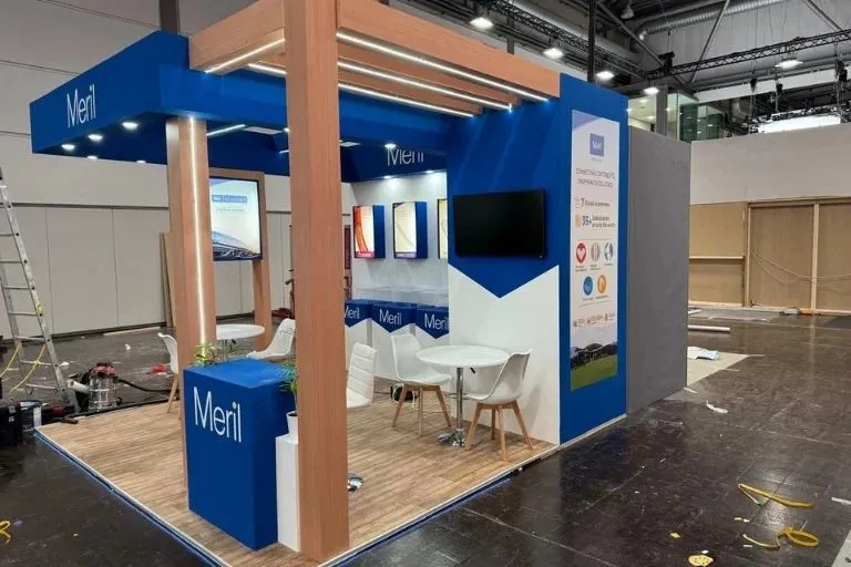 Custom exhibition stall design for Tube & Pipe Fair 2026 at HITEX Hyderabad