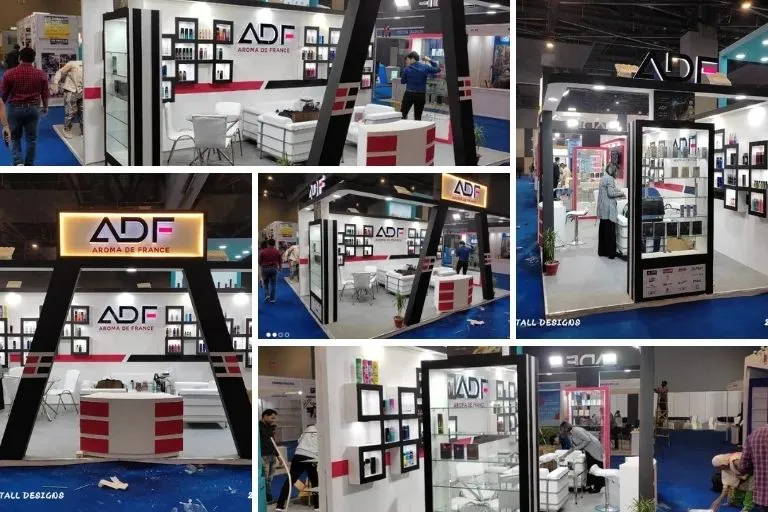 Exhibition booth fabrication for large-scale exhibitions