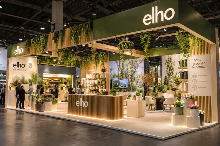 Custom horticulture exhibition stand for IPM Essen