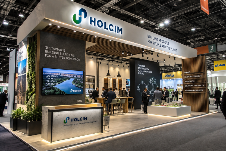 Custom BAU 2027 stand at Messe München