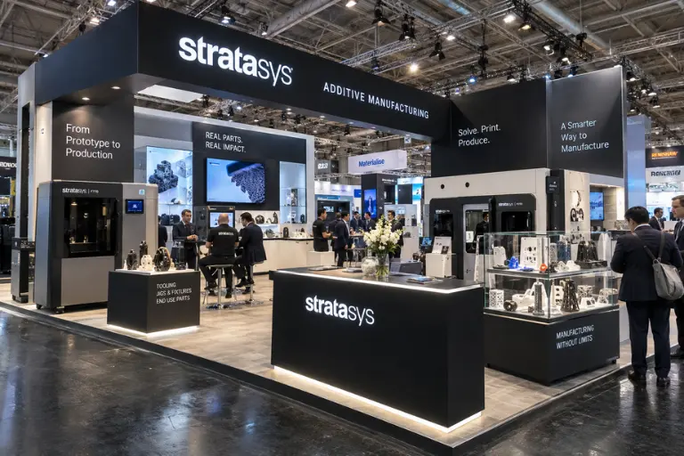3D printing exhibition stand design for Formnext Frankfurt