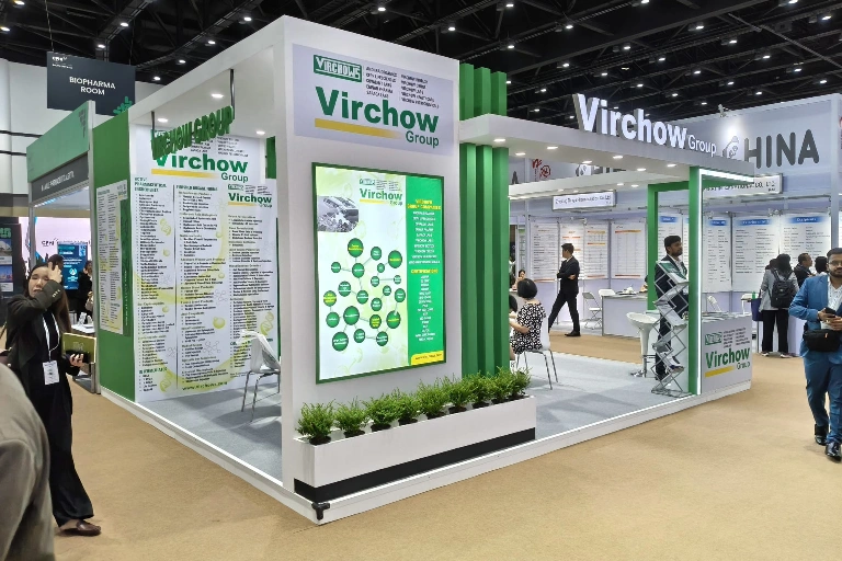 Custom AAHAR 2027 exhibition stall design in New Delhi