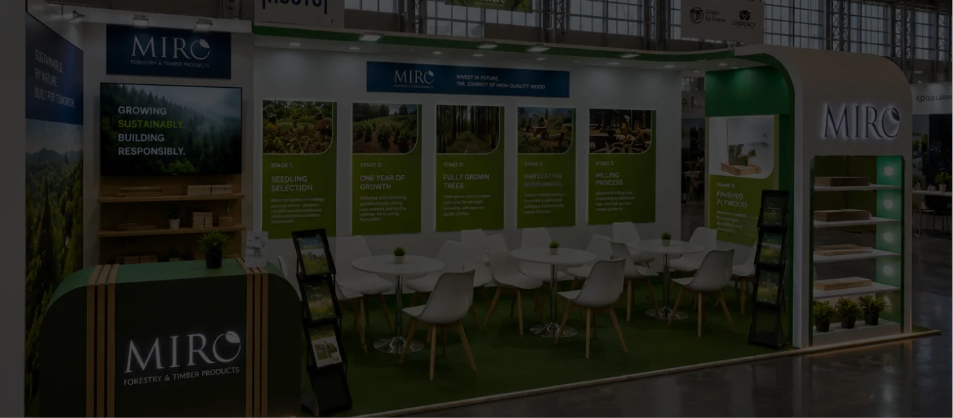 Exhibition stall installation and dismantling services